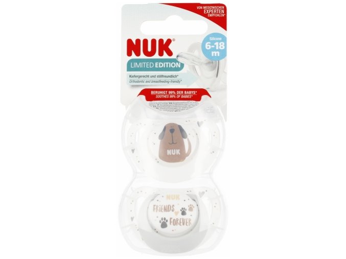 NUK 176313 Dudlík 6-18 STAR CAT & DOG