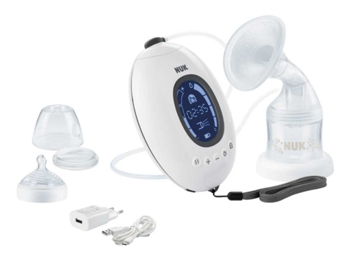 NUK 252130 NATURE SENSE elektrická odsávačka mateřského mléka