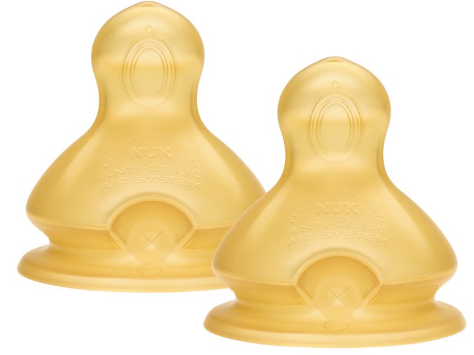 NUK 713242 FC+ 2 M latexová savička na láhev 2ks