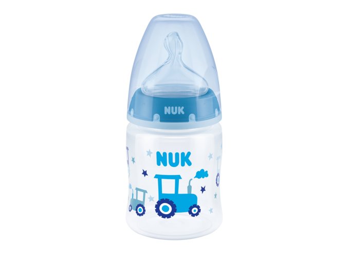 NUK 743875 FC+ PP 150 ml láhev s indikátorem teploty silikonová savička 0-6 měsíců M