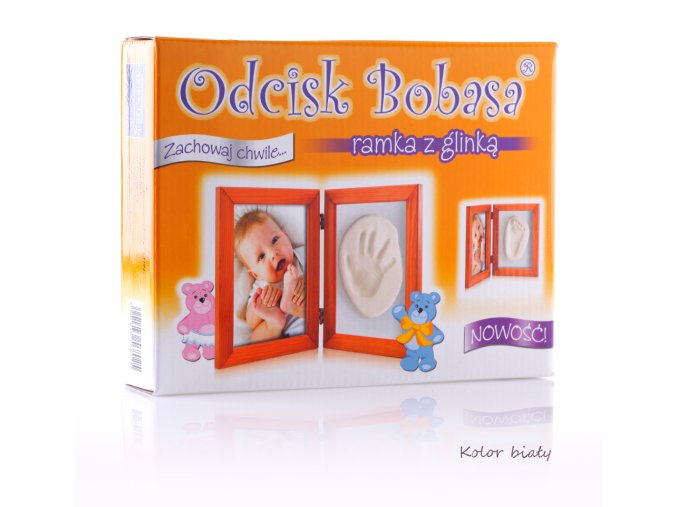 Baby Bob print - Clay frame white