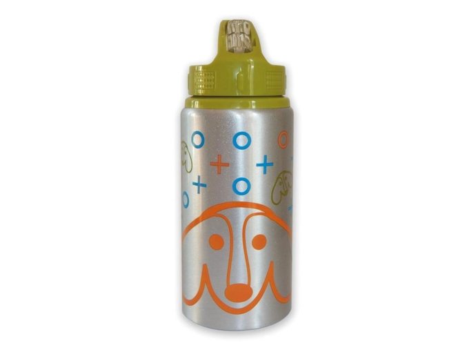 OOPS Hliníkový bidon 500 ml Pes