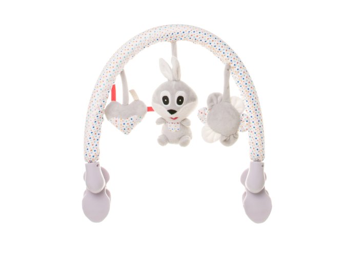 4 BABY R12 P&E plyšová tyčinka RABBIT