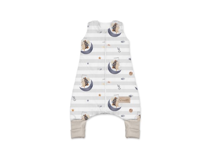 ALBERO MIO Spací pytel s nožičkami S Moon hedgehog CP3