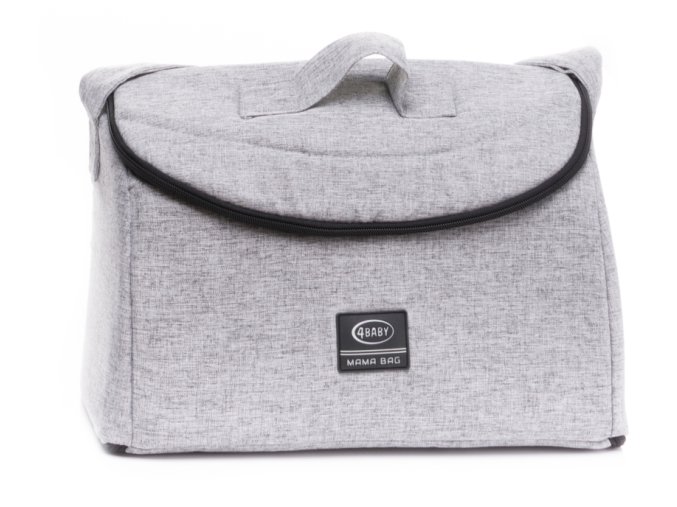 4 BABY Kojicí taška XXIII MELANGE LIGHT GREY