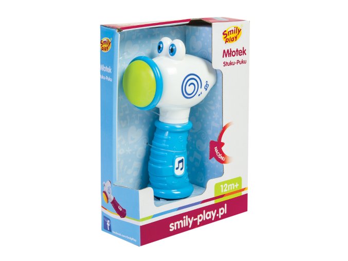 SMILY PLAY SP83135 Kladívko Knock-knock modré