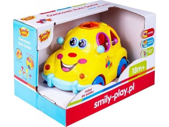 SMILY PLAY SP83668 Zábavné auto s hudbou