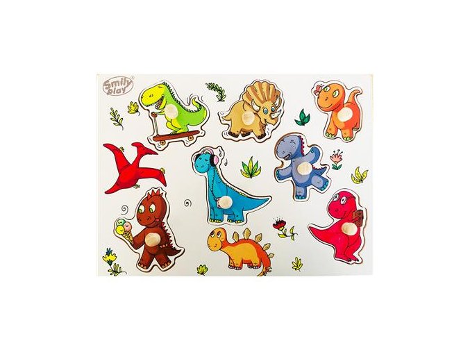 SMILY PLAY SPW83809 Dinosauři Puzzle