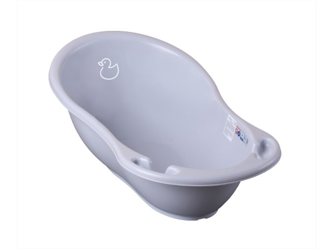 TEGA DK-004-122 Dětská vana 86 cm DUCKY j.grey