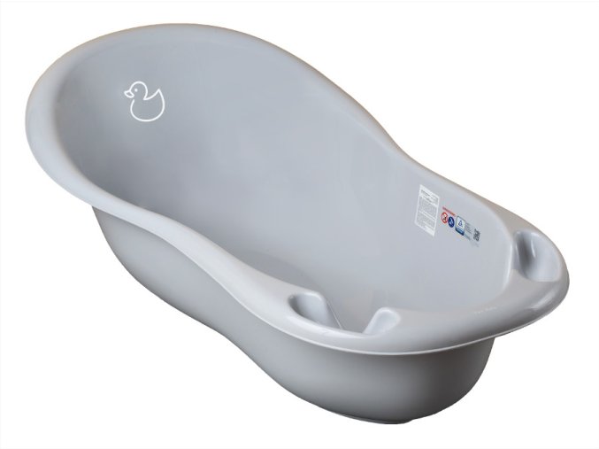 TEGA DK-005-122 Dětská vana 102 cm DUCKY j.grey