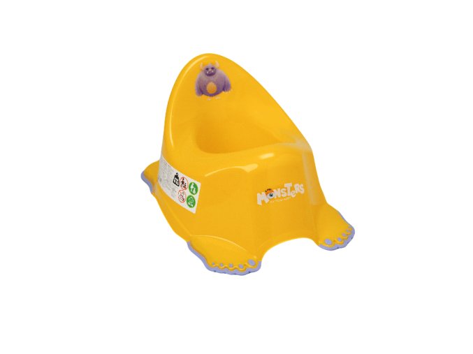 TEGA MN-001-124 Protiskluzový nočník Monsters žlutý