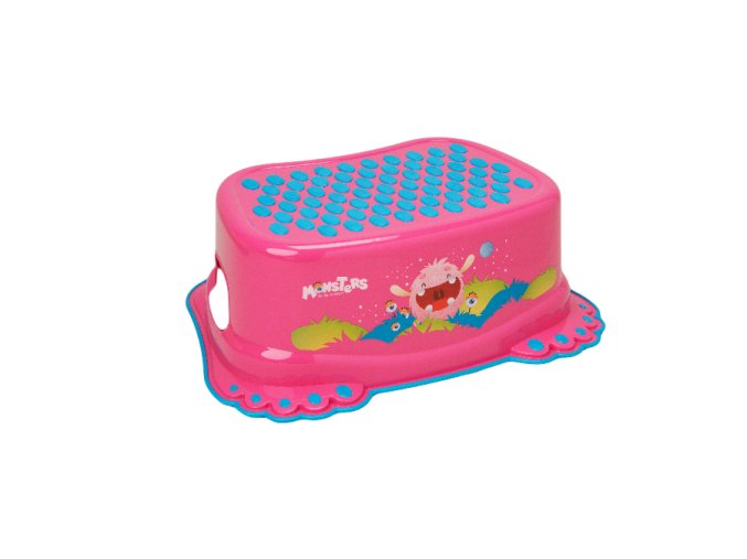 TEGA MN-006-127 Protiskluzová opěrka nohou Monsters c.pink