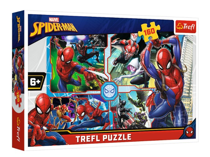 TREFL 15357 Puzzle ''160'' Spider-Man na ratunek