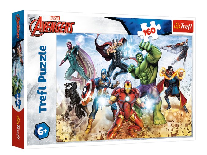 TREFL 15368 Puzzle ''160'' Připraveno zachránit svět