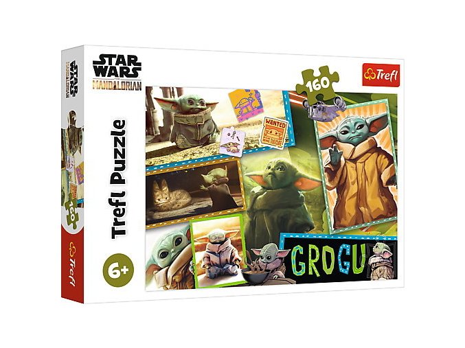 TREFL 15411 Puzzle 160 Grogu