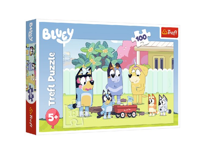 TREFL 16471 Puzzle 100 Veselý modrý svět