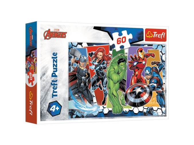 TREFL 17357 Puzzle 60 el. Neporazitelní mstitelé