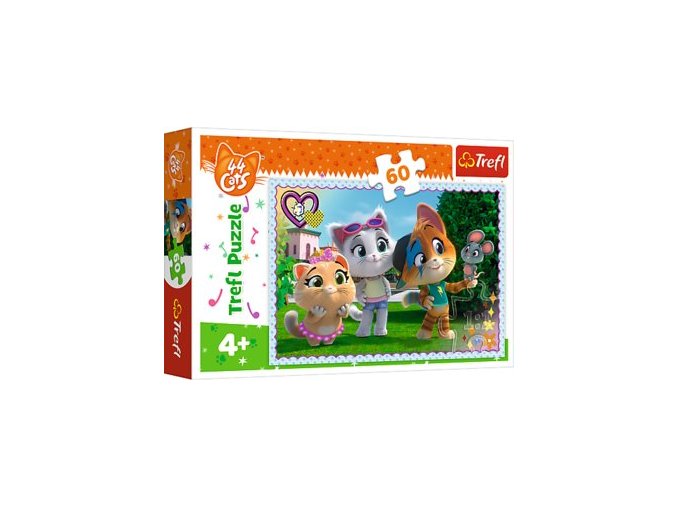 TREFL 17378 Puzzle 60 Hra s přáteli
