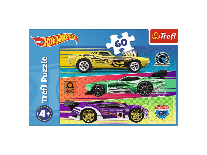 TREFL 17389 Puzzle 60 Race / Hot Wheels