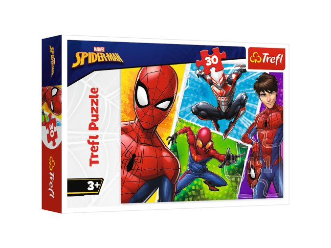 TREFL 18242 Puzzle 30 dílků Spider-Man v Miguelu