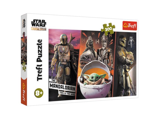 TREFL 23002 Puzzle 300 el. Záhadný Baby Yoda
