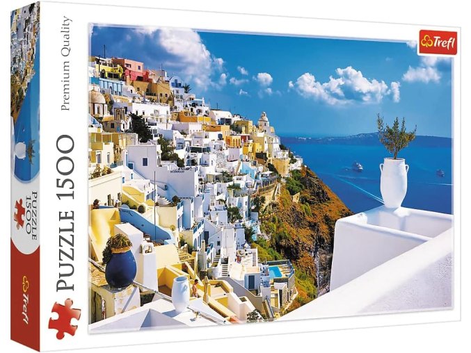 TREFL 26119 Puzzle 1500 Santorini, Řecko