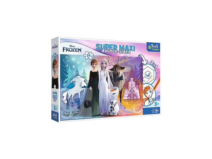 TREFL 41000 Puzzle 24 SUPER MAXI Veselý svět ledové země