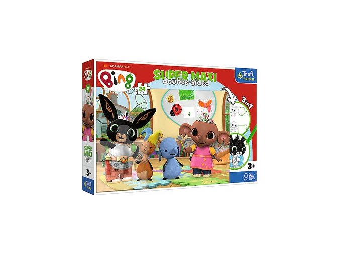 TREFL 41003 Puzzle 24 SUPER MAXI Bing s přáteli