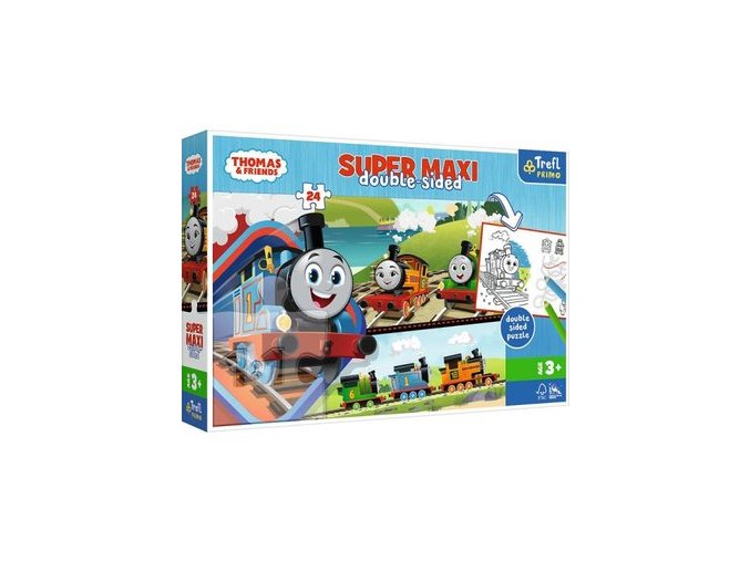 TREFL 41014 Puzzle 24 SUPER MAXI Tom a přátelé