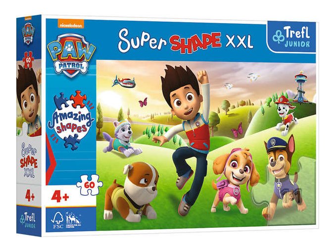 TREFL 50009 Puzzle 60 XXL Smiling Dogs / Psi Patrol