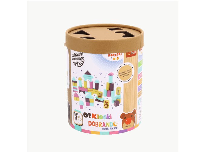 TREFL 61510 O! Good Night Treffle Blocks - Bobíci a medvídci