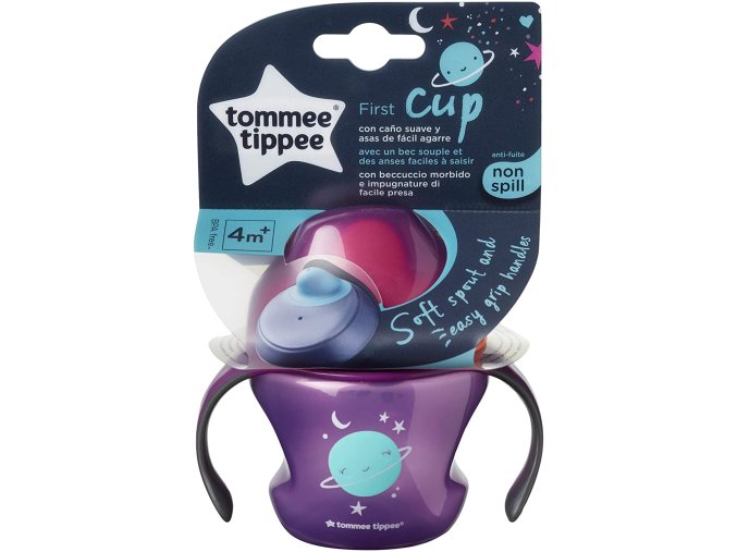 TT 44710391 První hrnek s ouškem růžový 150ml 4+