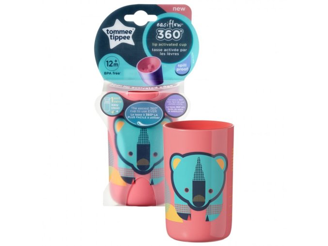 TT 44720811 Kubek 360* EASIFLOW 250 ml róż