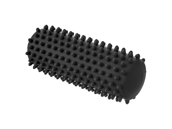 TULLO 445 Masážní a rehabilitační váleček 15 cm černý