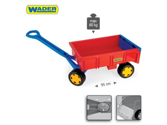 WADER 10950 Gigant - Wózek - Przyczepa