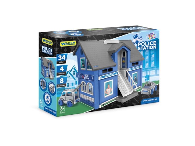 WADER 25420 Hrací domeček policejní inspektorát