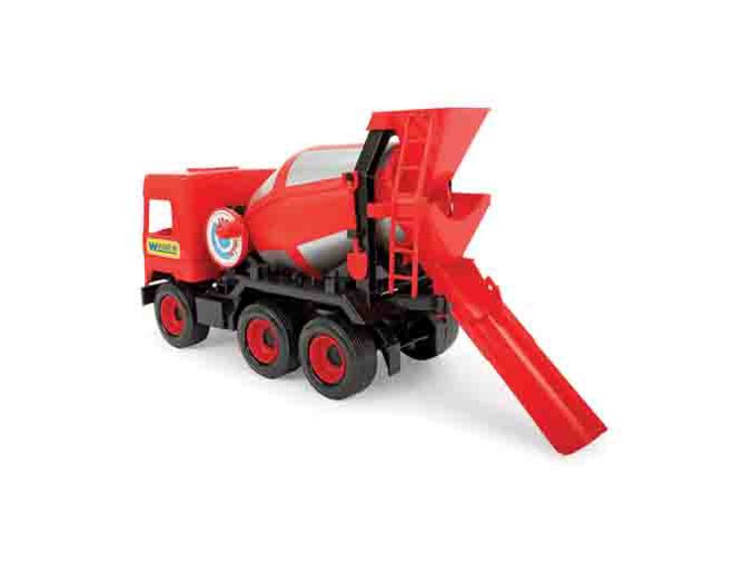 WADER 32114 Middle Truck - Betoniarka czerwona