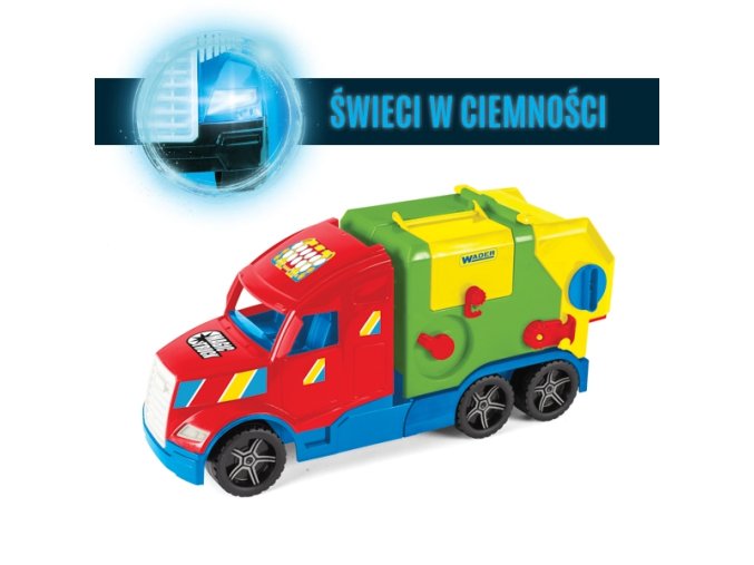 WADER 36330 Magic Truck Základní kontejner na odpadky