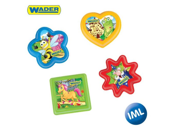 WADER 71080 Happy Summer - IML formy - 4 ks.