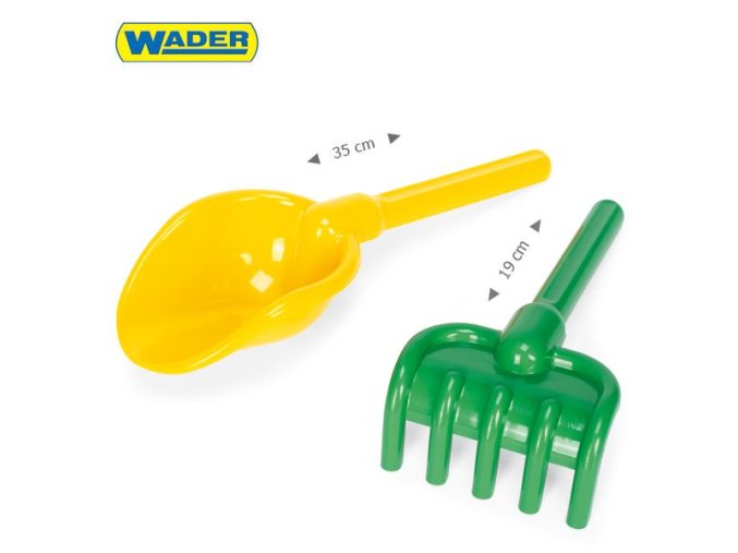 WADER 71130 Veselé léto - Lopata a hrábě