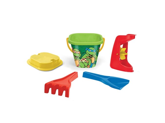 WADER 81741 Teenage Mutant Ninja Turtles komplet do písku 5el.
