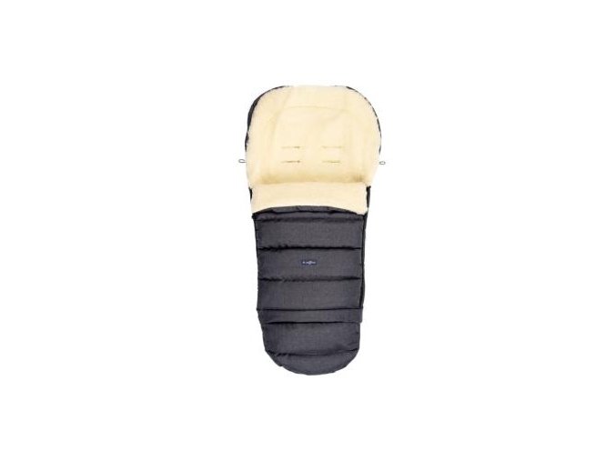 WOMAR S20+iGROW Spací pytel do kočárku Wool Melange Graphite