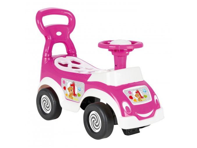 WOOPIE 44176 Jezdící auto 4 v 1 růžové