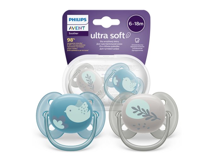 AVENT SCF091/15 Ultra Soft 6-18m figurína větvičky/ptačího zobáku