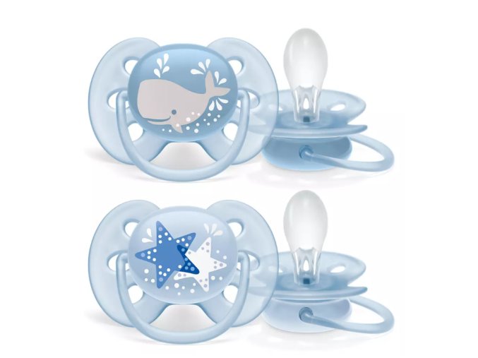 AVENT SCF223/03 STHR SOFT dudlík 6-18 BOY DECCO