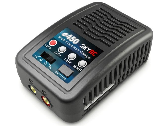 Nabíječka SkyRC e450 2-4S / 6-8S LiPo / LiFe / LiHV / NiMH