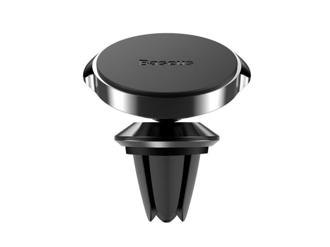 Magnetický držák do auta Baseus Small Ears na větrací mřížku - černý