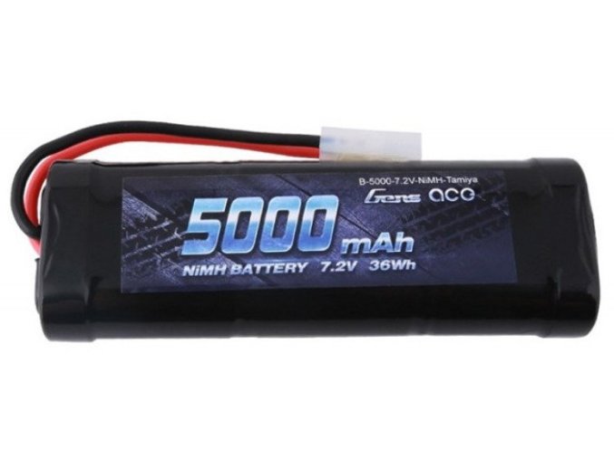Akumulátor Gens Ace 5000mAh 7,2V NiMH Tamiya