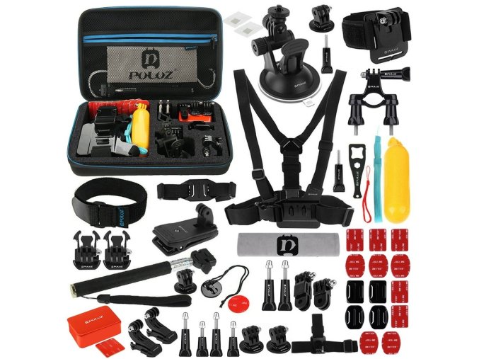 Příslušenství Puluz Ultimate Combo Kits pro akční kamery PKT09 53 v 1