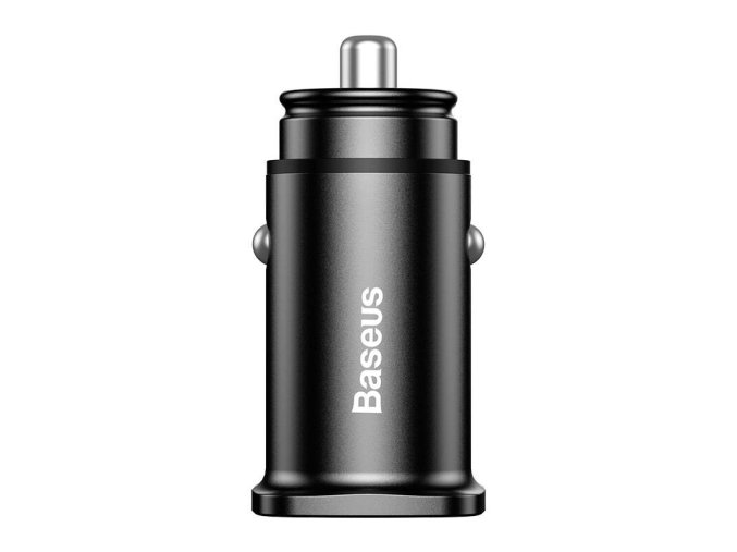 Ładowarka samochodowa Baseus Square 2xUSB QC3.0 5A 30W (czarna)